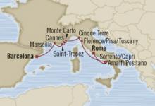 Marina, European Charms ex Barcelona to Rome