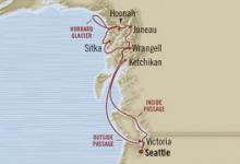 Regatta, Alaskan Wilderness Cruise ex Seattle Return