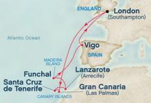 Crown, Canary Islands ex Southampton Return