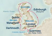 Ocean, Ireland & Scotland Interlude ex Dover Return