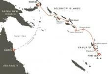 Orion, Melanesian Discovery ex Port Vila to Rabaul