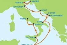 Silhouette, Adriatic Cruise ex Venice to Rome
