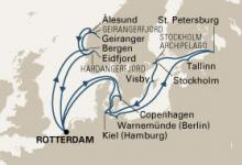 Rotterdam, Baltic & Norwegian Fjords Collector ex Rotterdam Return