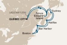 Veendam, Canada & New England Discovery ex Quebec Return