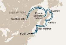 Veendam, Canada & New England Discovery ex Boston Return