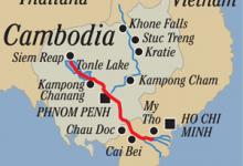 Tonle, Mekong Exploration Downstream ex Kampong Cham to My Tho
