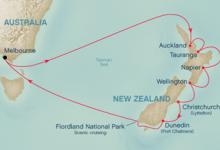 Dawn, New Zealand Cruise ex Melbourne Roundtrip