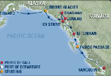 Radiance, Alaska Southbound ex Seward to Vancouver