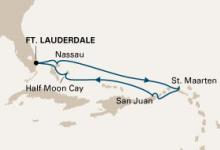 Nieuw Amsterdam, East Caribbean ex Ft Lauderdale Roundtrip