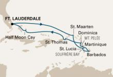 Noordam, Southern Caribbean Wayfarer ex Ft Lauderdale Roundtrip