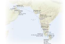 Minerva, Travels in India and Arabia ex Colombo to Muscat