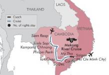 AmaLotus, Luxury Mekong River Cruise ex Siem Reap to My Tho