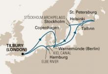 Prinsendam, Baltic Explorer & Kiel Canal ex Tilbury Return