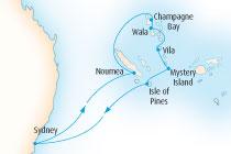 Pacific Jewel, Crystal Reflections Cruise ex Sydney Roundtrip