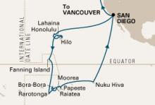 Westerdam, Circle Hawaii Tahiti & Marquesas ex San Diego Roundtrip