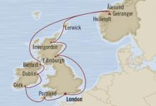 Marina, Isles & Fjords ex Southampton Return