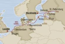 Nautica, Kings & Kingdoms ex Stockholm to Southampton