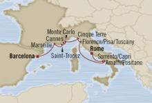 Riviera, European Charms ex Rome to Barcelona