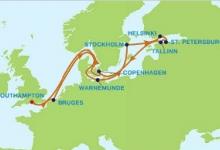 Eclipse, Scandinavia & Russia ex Southampton Roundtrip