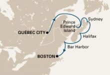 Veendam, Canada New England ex Quebec to Boston