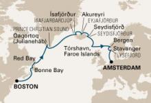 Veendam, Voyage of Vikings ex Boston to Amsterdam