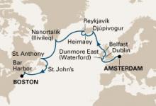 Veendam, Voyage of Vikings ex Amsterdam to Boston