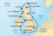 Pride, Route of Britannia ex London Return