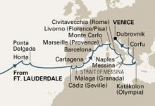 Nieuw Amsterdam, Portugese Spain & Med Crossing ex Ft Lauderdale to Venice