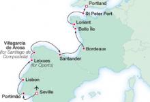 Quest for Adventure, Coasts of Western Europe ex Seville to Portland