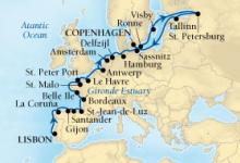 Pride, Atlantic & Baltic Capitals ex Lisbon to Copenhagen